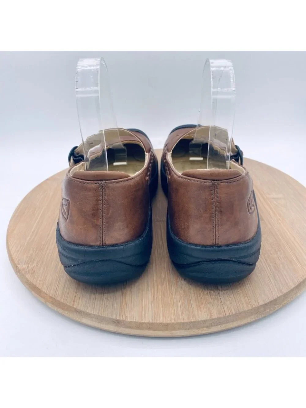 Keen Mary Jane Shoes Womens 9 Brown Leather Winslow Sporty Flats